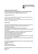 Predigt vom 29. März 2024