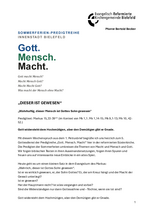 Predigt vom 16.08.2026, 11. Sonntag nach Trinitatis
