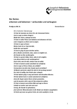 Predigt vom 23. März 2025